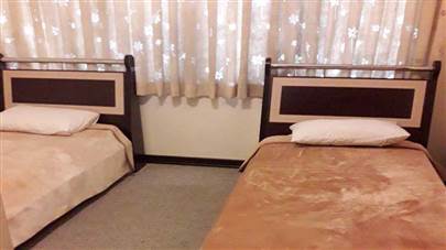 اتاق دو تخته تویین هتل آپارتمان خانواده تبریز